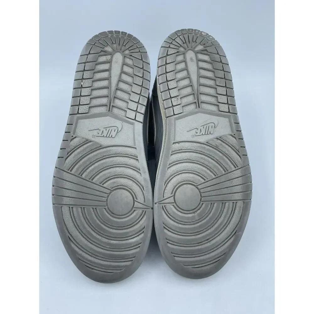Nike Air Jordan 1 Mid Cool Grey Boys Girls Kids Youth Sneakers Shoes Size 3Y